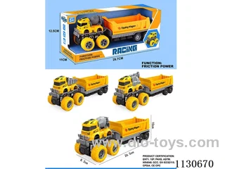 Inertial stunt engineering trailer / sand truck