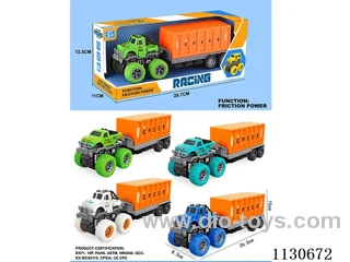 Inertia Stunt Pickup Truck Trailer/Container Truck