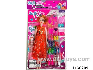 11" Empty body doll