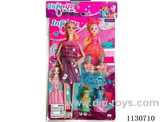 11 inch nine jointed solid doll