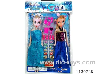 Two 11" Snow and Ice Dolls