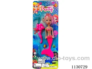 5" Mermaid with comb