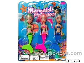 5" Mermaid Multi-Colour Mix