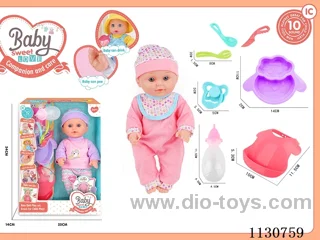 12inch doll with 10 IC included battery