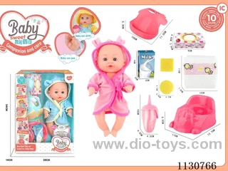 12inch doll with 10 IC included battery