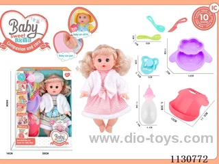 14inch doll with 10 IC included battery