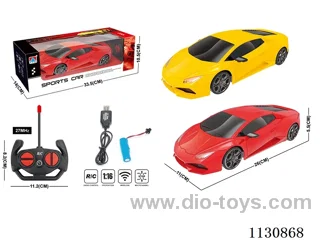 1:16 Four-way light Lamborghini sports car bag 1 3.7V lithium battery 2 colours