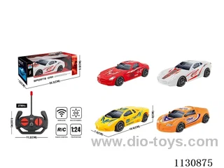 1:24 RC Racing Car 4 models 4 colours mixing