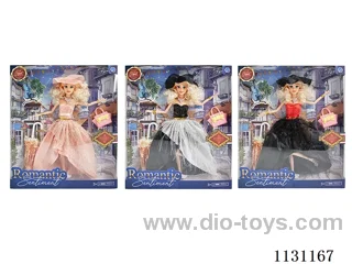 11" 28cm 11 joints Barbie + Umbrella + Handbag (Various Mixed Pack)