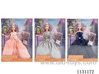 11.5″29cm 9 joints Barbie + Handbag (Various Mixed Pack)