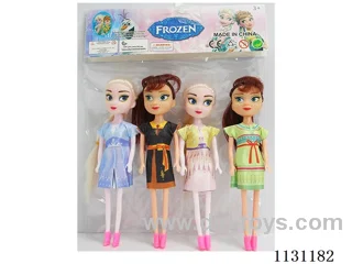7 inch 16cm 5 joints Ice Dolls 4pcs
