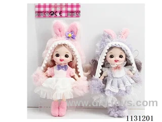 6" 16cm 13 jointed doll Mixed in two versions