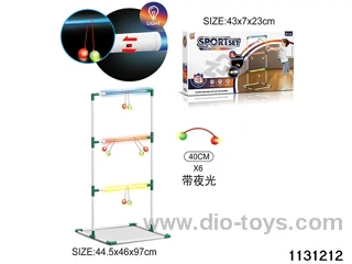 Lighted Golf Ladder Stand Set
