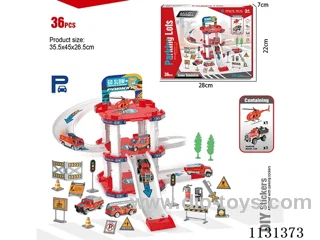 Fire fighting track car park