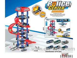 Five-storey Police Car Simulation Car Park