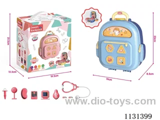 Water features/doctor backpack toys