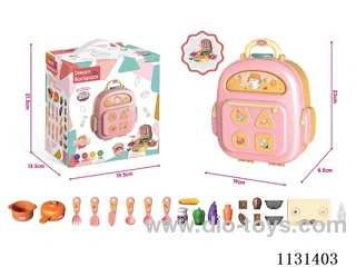 Spray function/Kitchen small backpack toys (3*AA not packaged Package electricity +0.75yuan)
