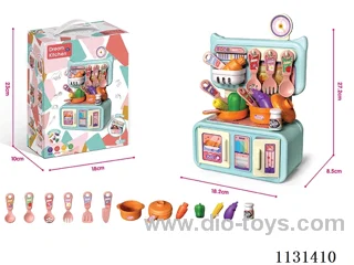 Toys Small Kitchen Set Pink