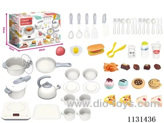 Sound, light and music touch kitchen set (no electricity package electricity package +0.75yuan 3 x 7 batteries)