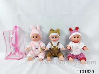 14 inch doll with English IC