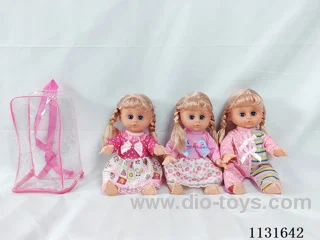 14 inch doll with English IC