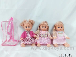 14 inch doll with English IC