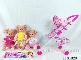 16 inch doll English IC, iron car
