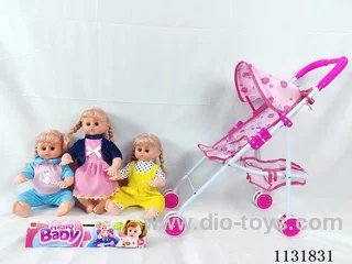 16 inch doll English IC, iron car