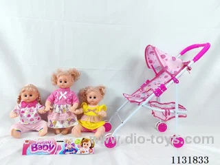 16 inch doll English IC, iron car