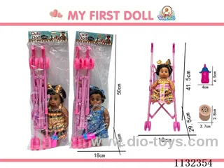 12inch doll with IC +45CM stroller