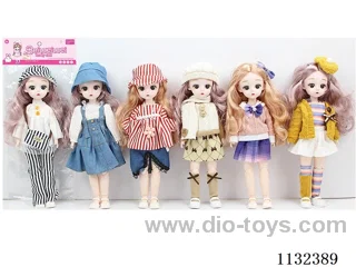 12" 30cm 21 jointed doll / Various mixes