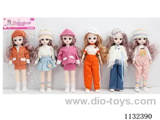 12" 30cm 21 jointed doll / Various mixes