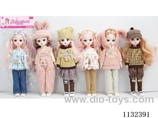 12" 30cm 21 jointed doll / Various mixes
