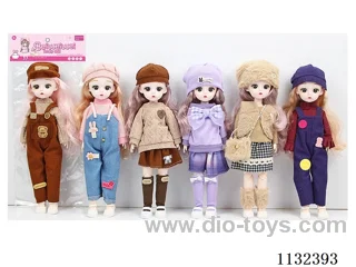12" 30cm 21 jointed dolls/Multiple mixes