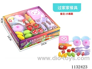 Simulation fruit and vegetable toys 18PCS
