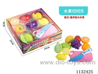 Simulation fruit and vegetable toys 8PCS