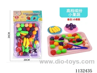 Simulation fruit and vegetable toys 40PCS