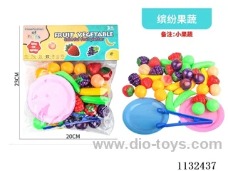 Simulation fruit and vegetable toys 39PCS