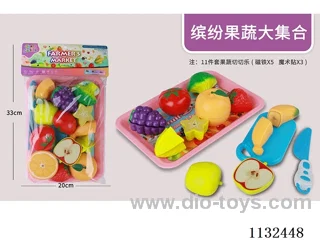 Simulation fruit and vegetable toys 11PCS