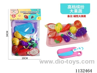 Simulation fruit and vegetable toys 9PCS