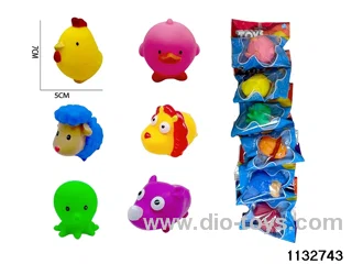 Vinyl Animal 6pcs