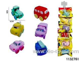 plastic-lined vehicle 6pcs