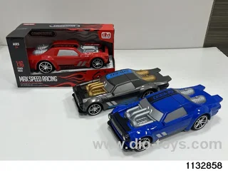 simulated racing car
