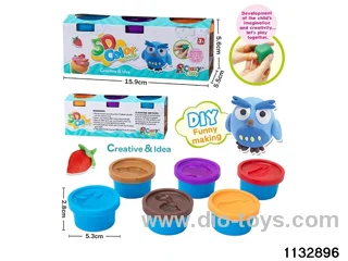 6 colours 1 amp pure clay