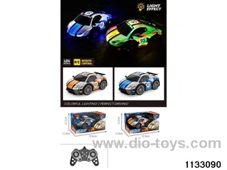 mini-PVC Lamborghini 4ch RC car included 3.7V lithium battery +USB
