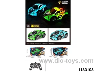 mini-PVC McLaren 4ch RC car