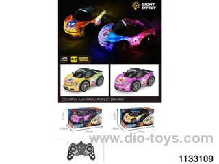 mini-PVC McLaren bag 4ch RC car included 3.7V lithium battery +USB