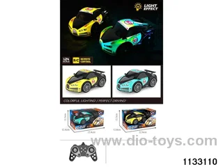 PVC Bugatti 4ch RC car