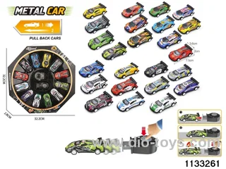 pull back alloy car
