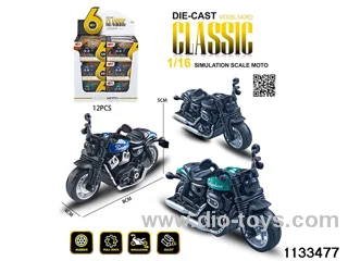 1:16 Alloy pull back car
